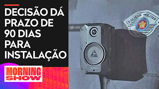 Justiça de SP determina que policiais usem câmeras corporais