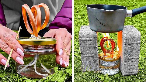 Smart Outdoor Cooking Hacks: DIY Camping Stove