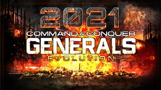 Command and Conquer Generals Evolution 2021 | General Townes - Brutal Enemy