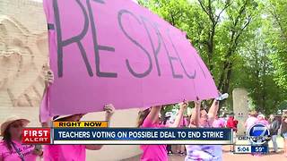 Pueblo teachers voting on proposed deal to end strike