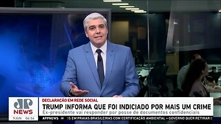 Trump informa que foi indiciado por mais um crime