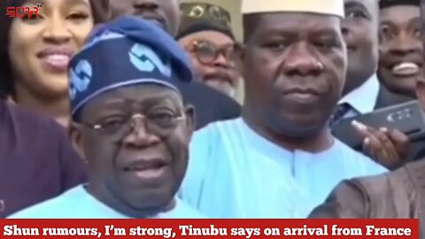 energetic Tinubu's I’ve rested, refreshed, ready for tasks ahead. massive jubilation as president