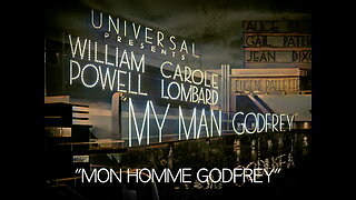 MON HOMME GODFREY (1936) | 4K UHD | Bande-annonce Remasterisée - COLORIŚE