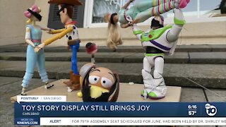 'Toy Story' display continues to bring joy to neighborhood