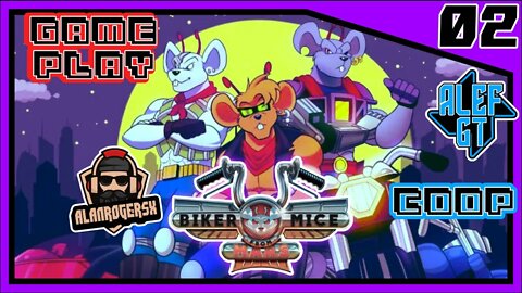 O Schumacher Colabora Com o Rubinho Aqui - Biker Mice From Mars Snes - Parte 02