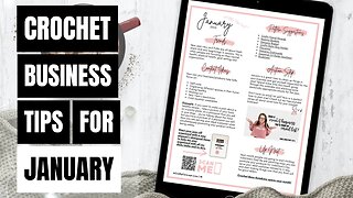 How to Set Your Crochet Business Up For Success In January 2023