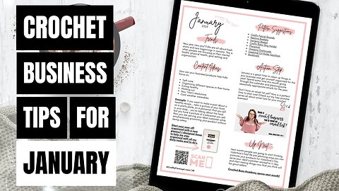 How to Set Your Crochet Business Up For Success In January 2023
