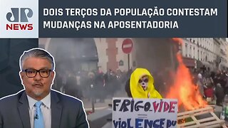 Milhões de franceses protestam contra Reforma da Previdência de Macron; Suano analisa