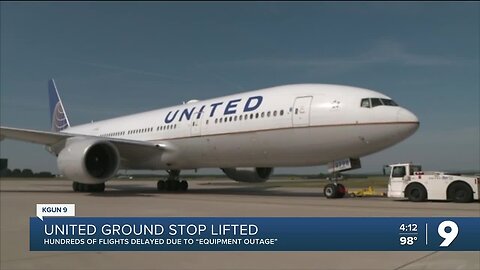 United Airlines has resumed flights after ground stop
