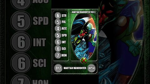 Justice League Game "Martian Manhunter" (Boards & Cards)