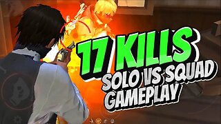 SOLO VS SQUAD // FREE FIRE // GAMEPLAY