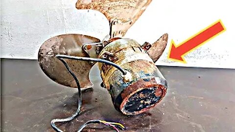 restoration - old rusty cooling fan | air conditioning fan | restoring room fan