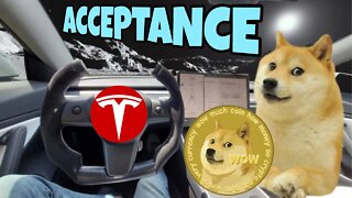 Elon Musk Signals Dogecoin Tesla Acceptance!!!