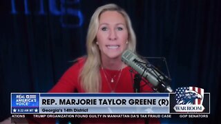 Marjorie Taylor Greene reacts with fury after Herschel Walker loss