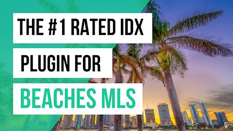 How to add IDX for Beaches MLS to your website - Beaches MLS