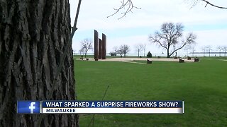 Fireworks show marks a Milwaukee marriage proposal