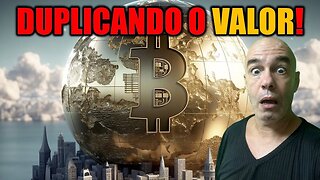 Bitcoin Atinge Marco Importante Para DUPLICAR o valor!