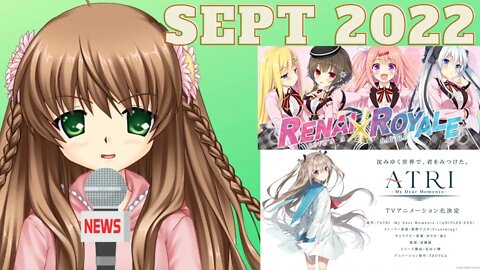 Visual Novel Monthly Recap - September 2022 News (ft. ATRI + Koirowa)