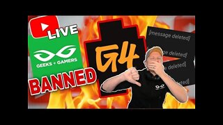 G4TV Attacks Geeks + Gamers - Fans Being CENSORED and BANNED