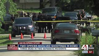 Two officer-involved shootings in KCMO