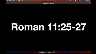 Romans 11:25-27 (Sunday School) 7/2/23 AM