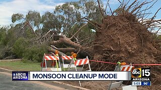 The Valley cleans up from monsoon storms