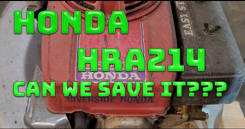 Honda HRA214 Mower Repair