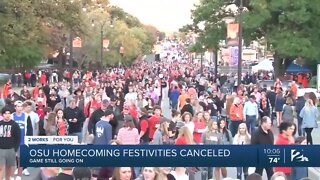 OSU homecoming festivities canceled