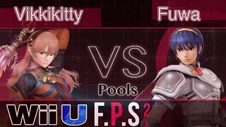 Vikkikitty (Corrin) vs. Fuwa (Marth) - Wii U Pools - FPS2