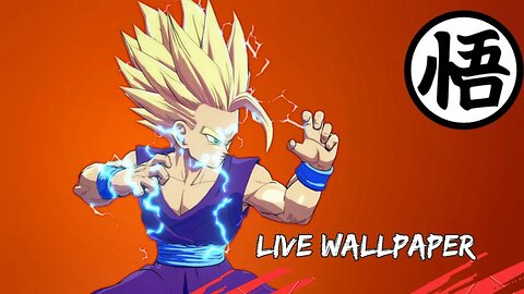 Teen Gohan Dragon Ball Fighterz Live Wallpaper