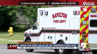 Hamilton EMS calls up as temperatures rise