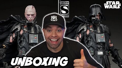 LIVE - DARTH VADER / ANAKIN STATUE IS HERE! MYTHOS *RARE*