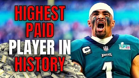 Jalen Hurts Signs MASSIVE Deal | Eagles QB Is The Highest Paid Player In NFL History