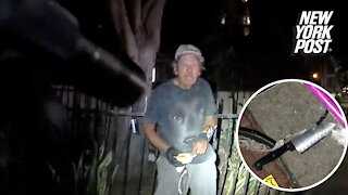 San Diego police shoot knife-wielding homeless man