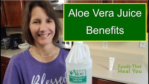 The BEST Aloe Vera Juice [Raw, Unfiltered, Unprocessed]