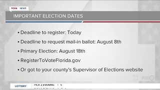 Last day to register to vote for primary