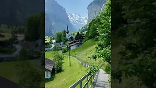 Lauterbrunnen in Switzerland🇨🇭#switzerland #lauterbrunnen #shorts