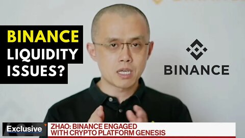 Binance + CoinBase Liquidity Issues? - CZ Binance Speaks to Bloomberg (Nov. 23)