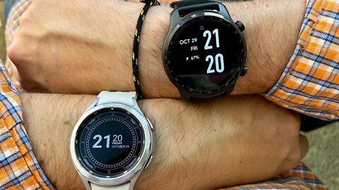 TicWatch3 vs Galaxy Watch4 ~ Day 2 of 3