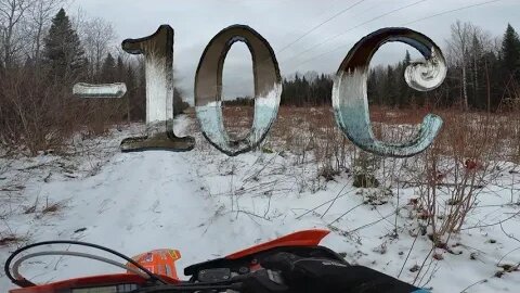 -10°C Last Ride of 2022 | #2023 is going to a Great Year for Dirt Bikes