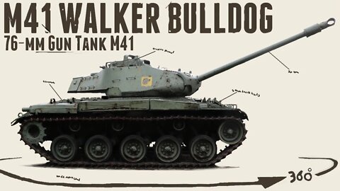 M41 Walker Bulldog - Walkaround - Memorial Antony ‘Tony’ Ross Chaudfontaine.
