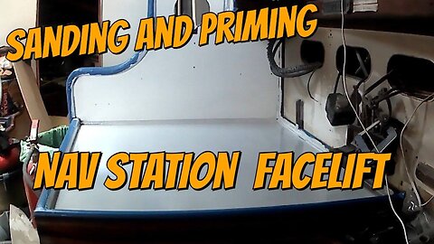 S02E07 Sanding and painting #boat #boatrenovation #diy #restoration #boatbuilding #fire