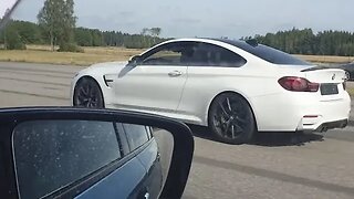 625 HP BMW M5 Competition vs 460 HP BMW M4 CS [4k 60p]