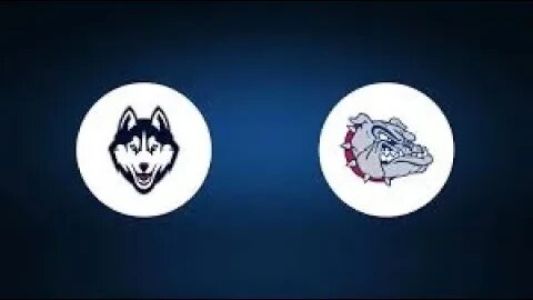 UCONN Huskies vs Gonzaga Bulldogs ELITE 8 COLLEGE BASKETBALL LIVE