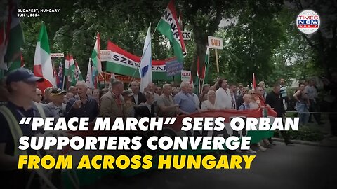 Massive Rally for Pro-Russia PM Orban in Budapest Ahead of EU Elections