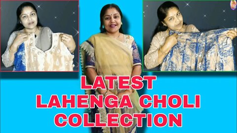 After cutting and stichting designer lahenga choli | women's lahenga choli Collection
