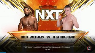 NXT Heatwave 2023 Ilja Dragunov vs Trick Williams