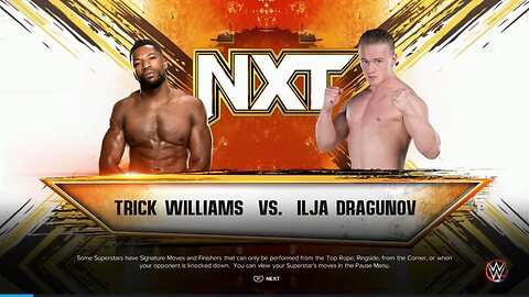 NXT Heatwave 2023 Ilja Dragunov vs Trick Williams