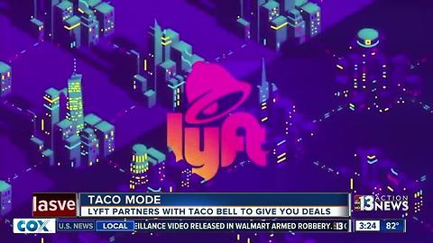 Lyft partners with Taco Bell