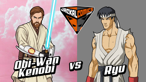 OBI-WAN Vs. RYU - Star Wars Vs. Streetfighter! Universe Battles - Who Would Win In A Fight?